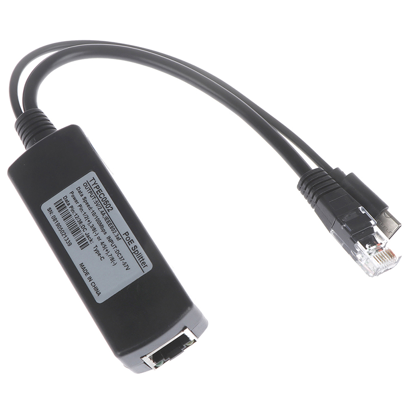 Power Over Ethernet - Сплиттер USB Type-C POE, преобразующий напряжение