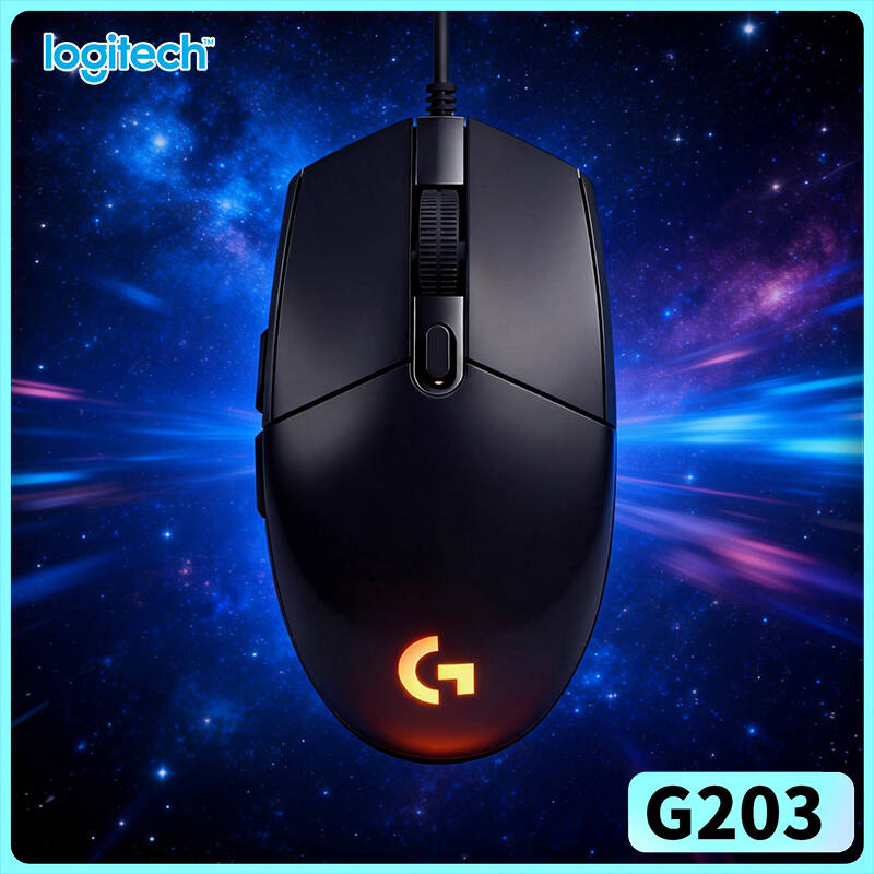Logitech Mouse G203 - Проводная игровая мышь Logitech G203 LIGHTSYNC,