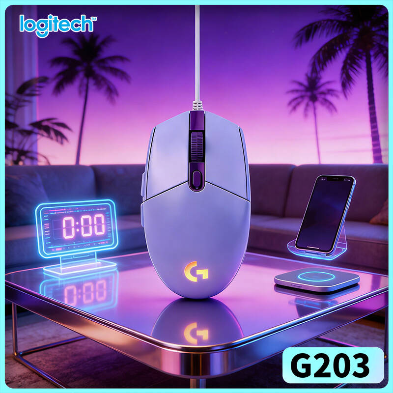 Проводная игровая мышь Logitec – обзор и цена Logitech Mouse G203